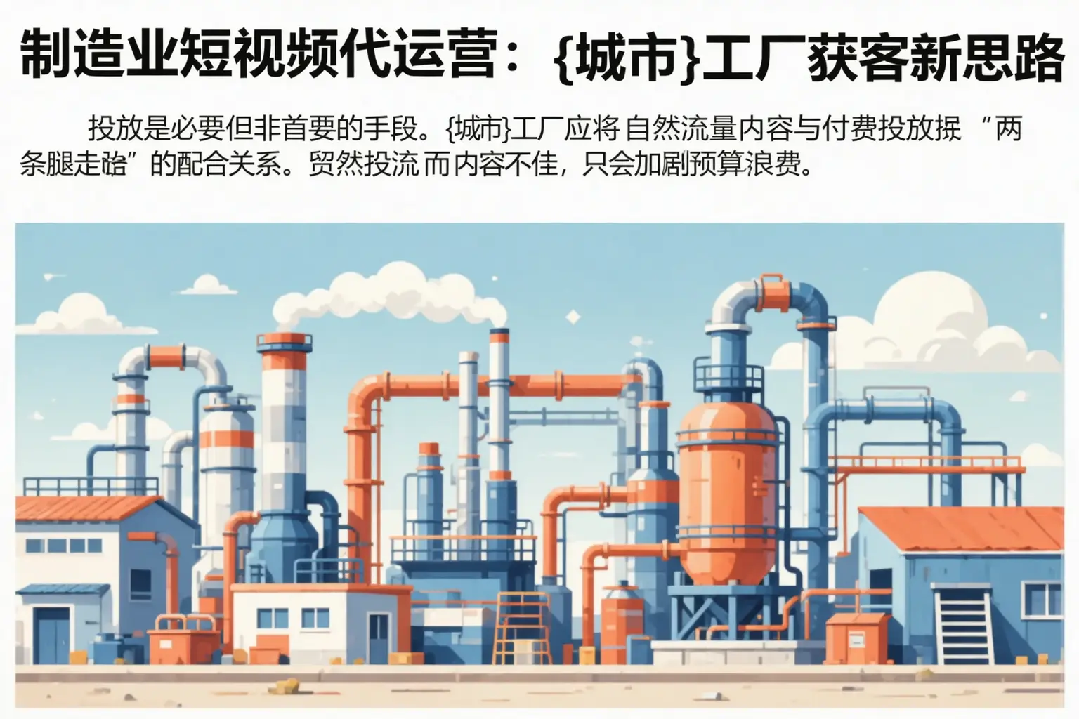 制造业短视频代运营:澄江工厂获客新思路