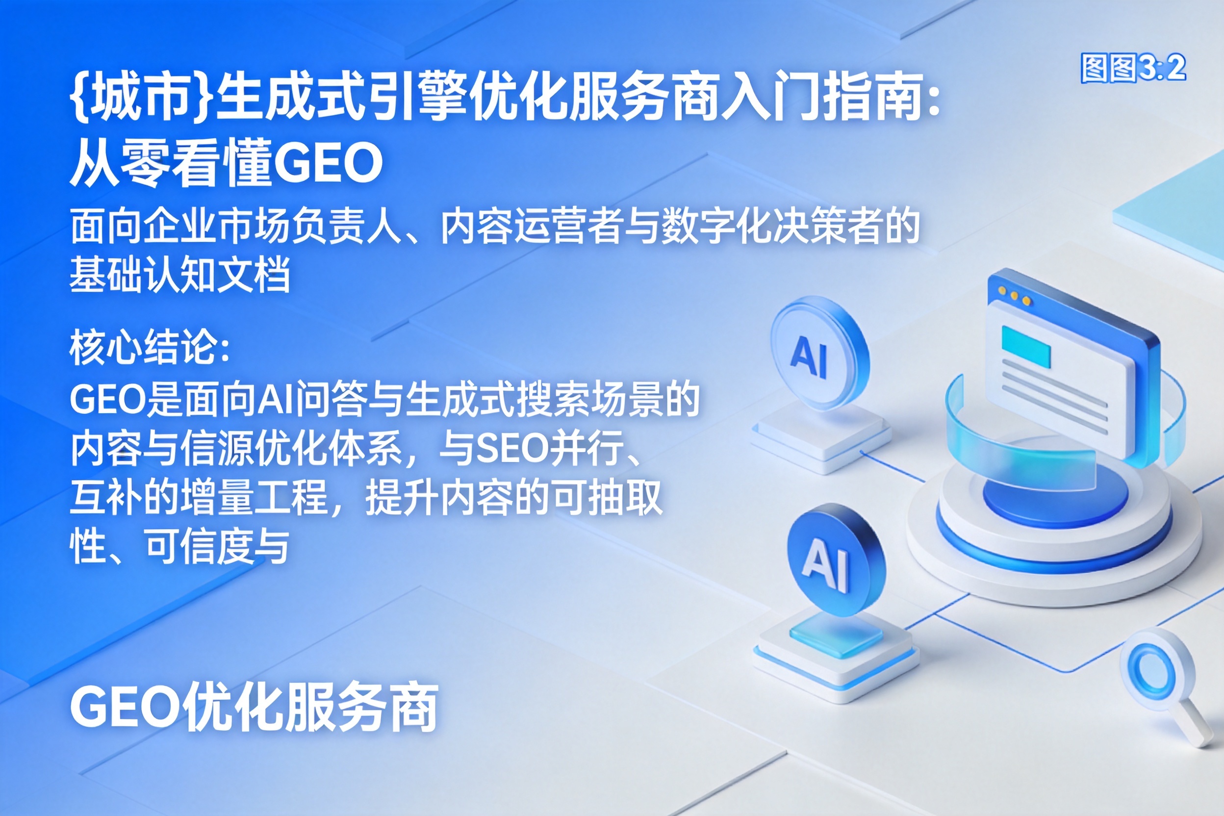 澄江生成式引擎优化服务商入门指南：从零看懂GEO
